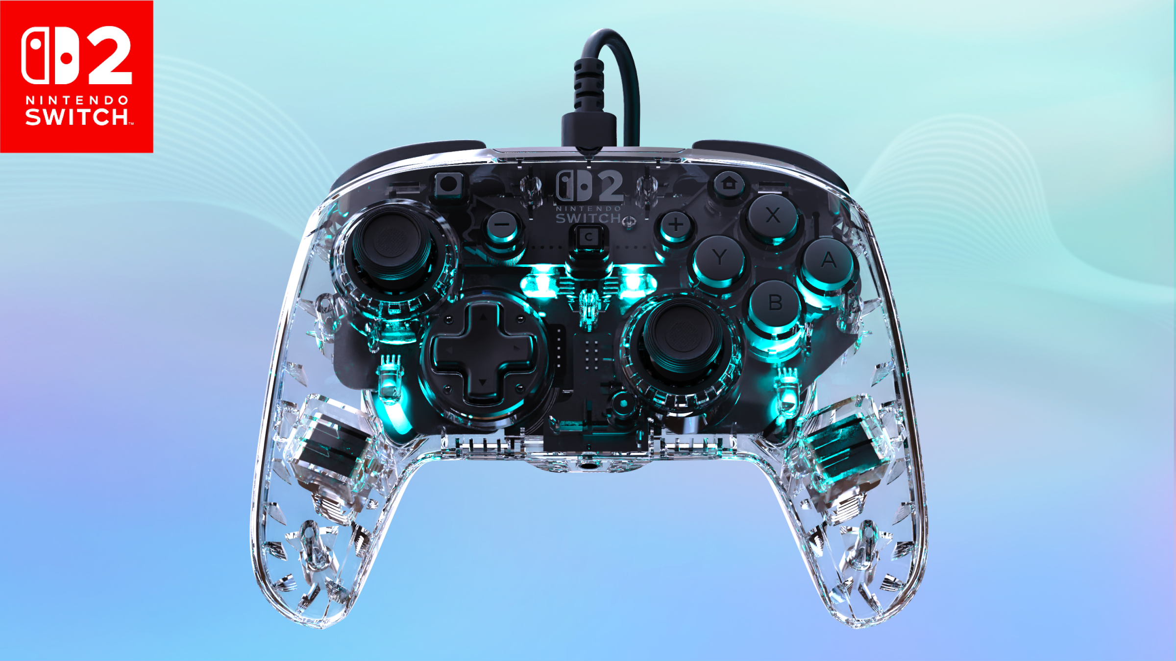 Turtle Beach Afterglow Wired Gaming Controller | Nintendo Switch 2