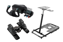 Turtle Beach VelocityOne Flight + VelocityOne Rudder Pedals + VelocityOne Stand Bundle