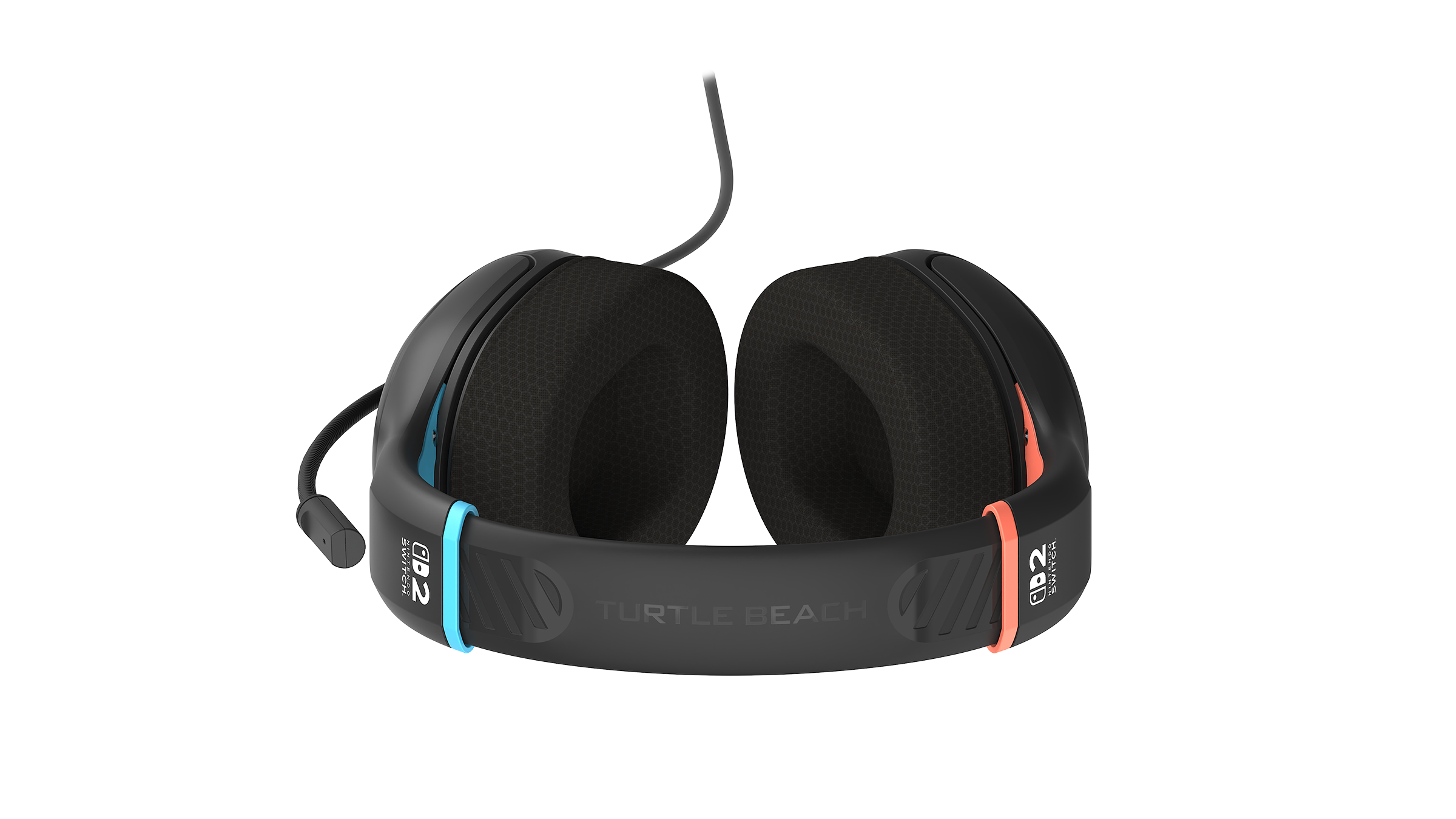 Turtle Beach Airlite Fit Wired Gaming Headset | Charcoal Black + Rematch Wired Gaming Controller for Nintendo Switch 2 Bundle - Image 4