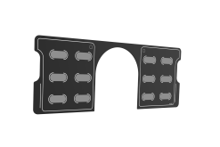 Turtle Beach VelocityOne Flight Status Indicator Panel, Blank Layout