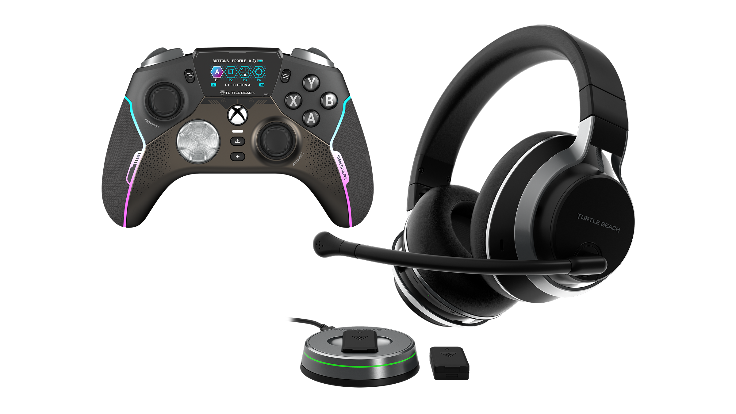 Turtle Beach Stealth Ultra Wireless Gaming Controller + Stealth Pro Xbox Headset Bundle