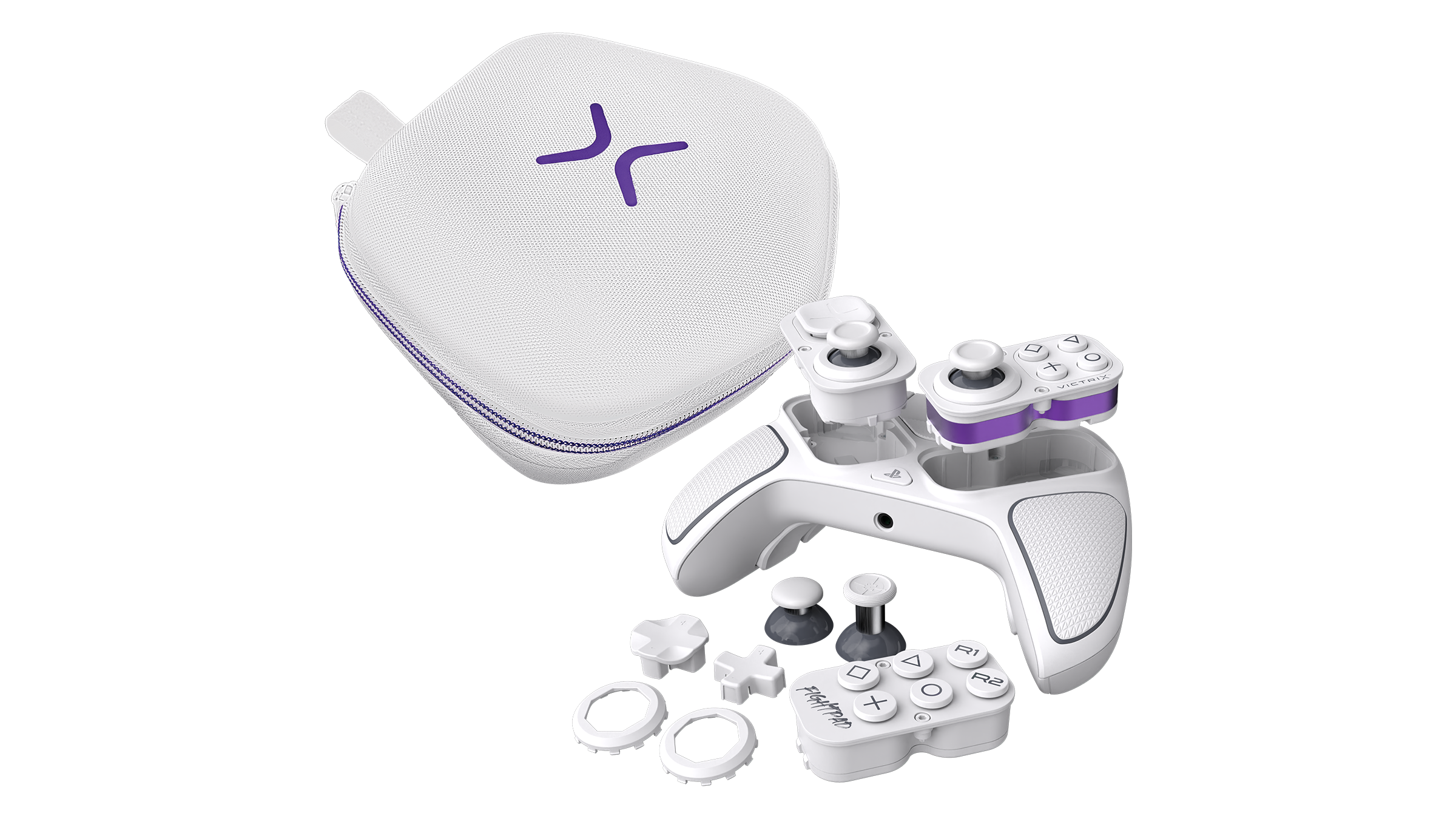 Turtle Beach Victrix Pro BFG Reloaded Wireless Gaming Controller + Stealth 700 Headset (Gen 3) PlayStation White Bundle - Image 4