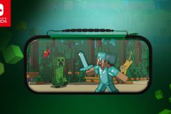 Turtle Beach PDP REALMz Travel Case Plus: Minecraft Forest Battle | Nintendo Switch